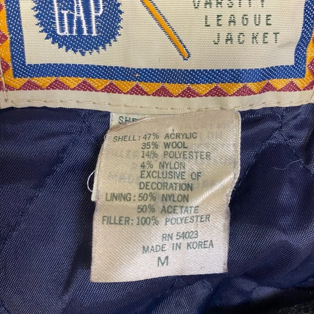 GAP vintage varsity